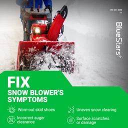 [Lifetime Warranty] 490-241-0038 Universal Snow Blower Rolling Skid Shoes with Hardware thumbnail 4