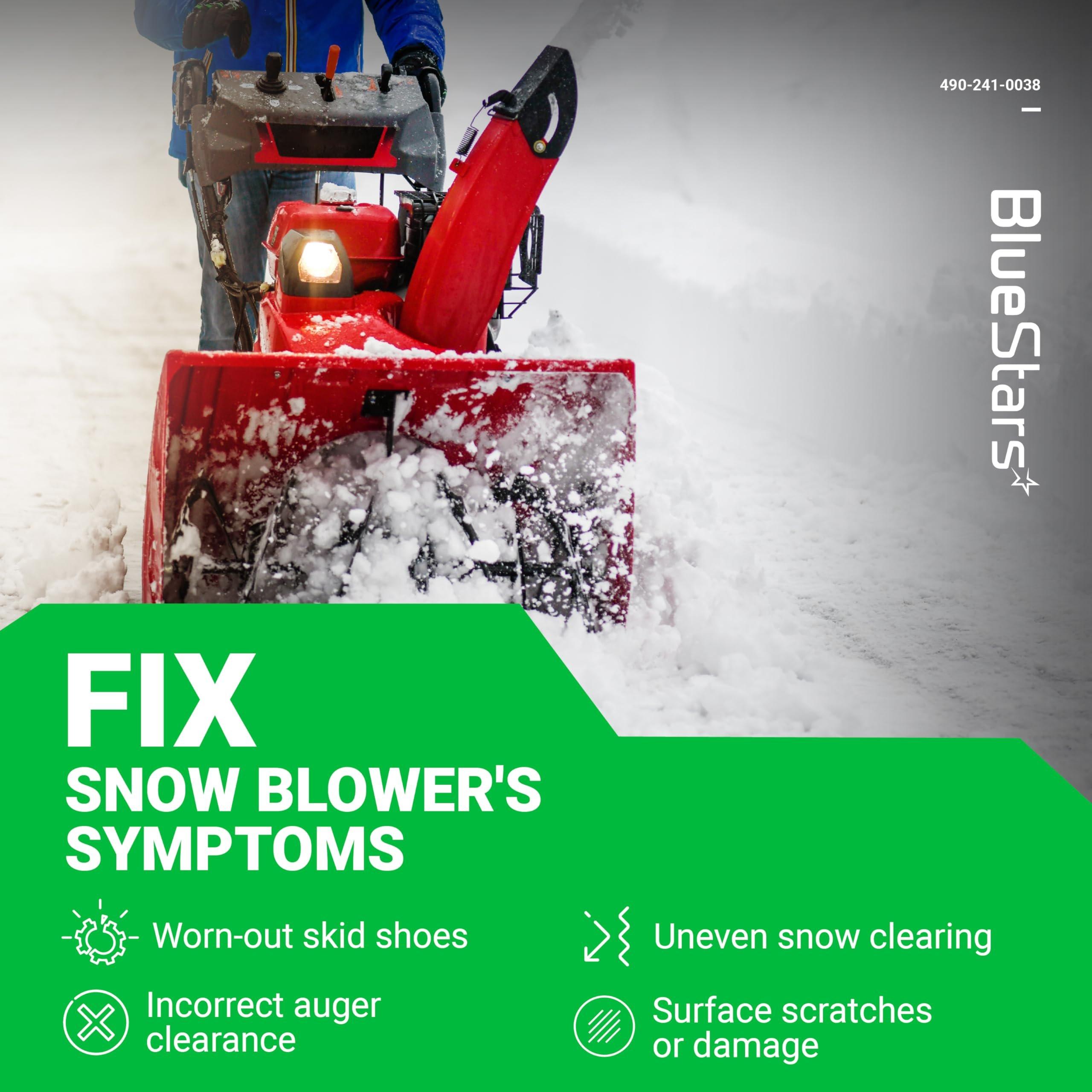 [Lifetime Warranty] 490-241-0038 Universal Snow Blower Rolling Skid Shoes with Hardware image 4