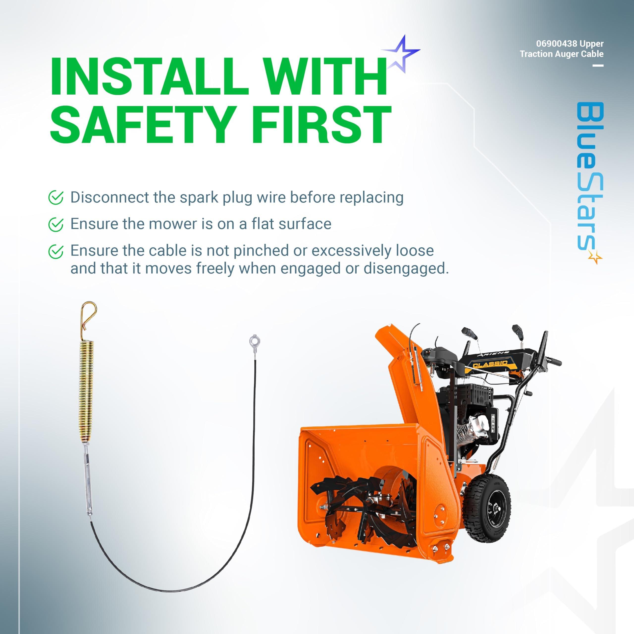 [Lifetime Warranty] 06900438 Upper Traction Auger Cable image 8