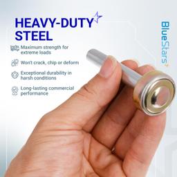 [Lifetime Warranty] Truck and Trailer Door Rollers Garage Door Rollers Hardware On Box Truck Rollup Door - Fit for 1" Track - 7/16'' Diameter x 2-3/4'' Long Rod - Pack of 12 thumbnail 5