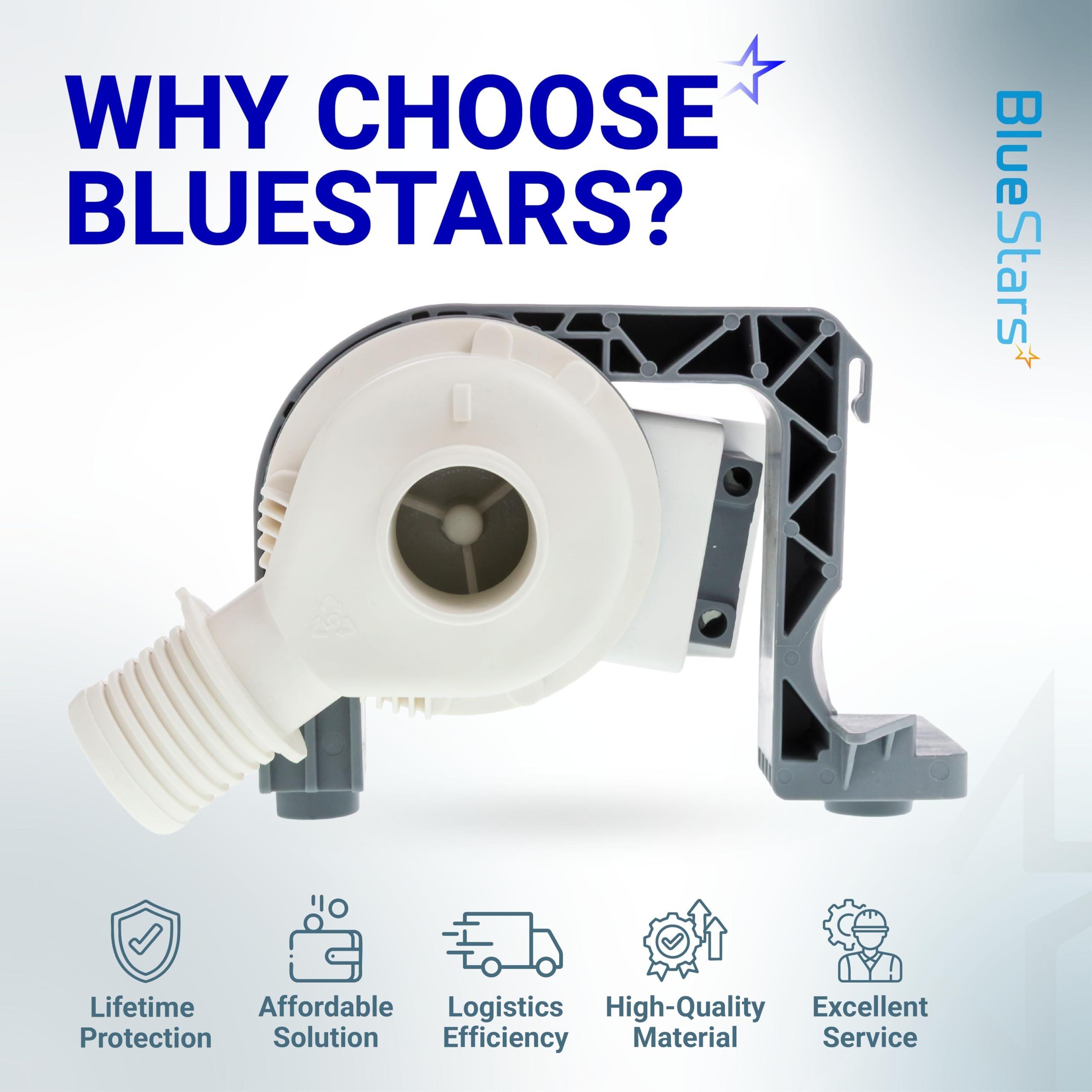 [Lifetime Warranty] W11396717 Washer Drain Pump - Compatible with Whirlpool Kenmore Maytag Washing Machine WTW5100 - Replaces B25-3A04 W11263349 4960510 AP6974116 PS12731177 EAP12731177 image 8