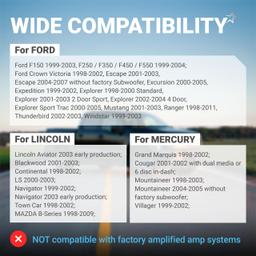 [Lifetime Warranty] Car Radio Wiring Harness Connector - for Ford F150 1999-2004 F250/F350 1999-2004 Mustang 2001-2003 Mercury Grand Marquis 1998-2002 thumbnail 5