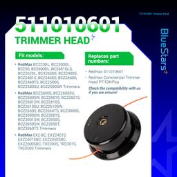 [Lifetime Warranty] 511010601 Trimmer Head - Pack of 3 thumbnail 2