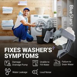 [Lifetime Warranty] W11396717 Washer Drain Pump - Compatible with Whirlpool Kenmore Maytag Washing Machine WTW5100 - Replaces B25-3A04 W11263349 4960510 AP6974116 PS12731177 EAP12731177 thumbnail 6