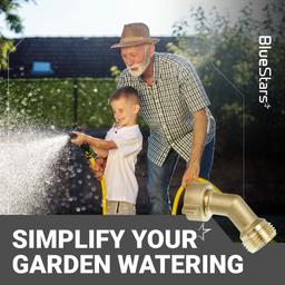 [Lifetime Warranty] 45 Degree Water Hose Elbows Adapter - Universal 3/4" GHT Anti-Kink Faucet Connector - Pack of 2 thumbnail 7