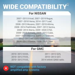 [Lifetime Warranty] Car Radio Wiring Harness Connector - for Nissan 2007-2019 Infiniti 2008-2013 Subaru 2008-2013 thumbnail 5