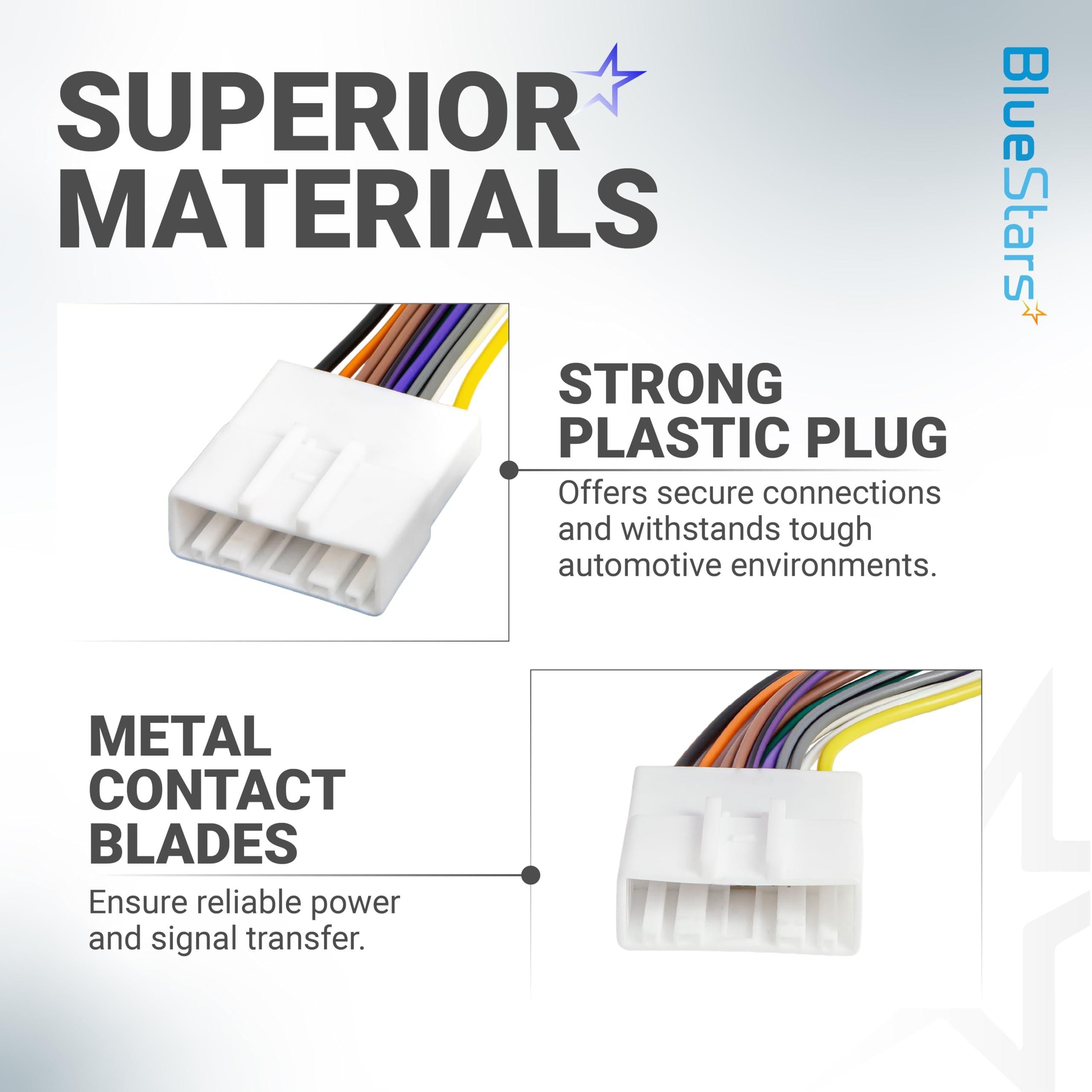 [Lifetime Warranty] Car Radio Wiring Harness Connector - for Nissan 2007-2019 Infiniti 2008-2013 Subaru 2008-2013 image 3