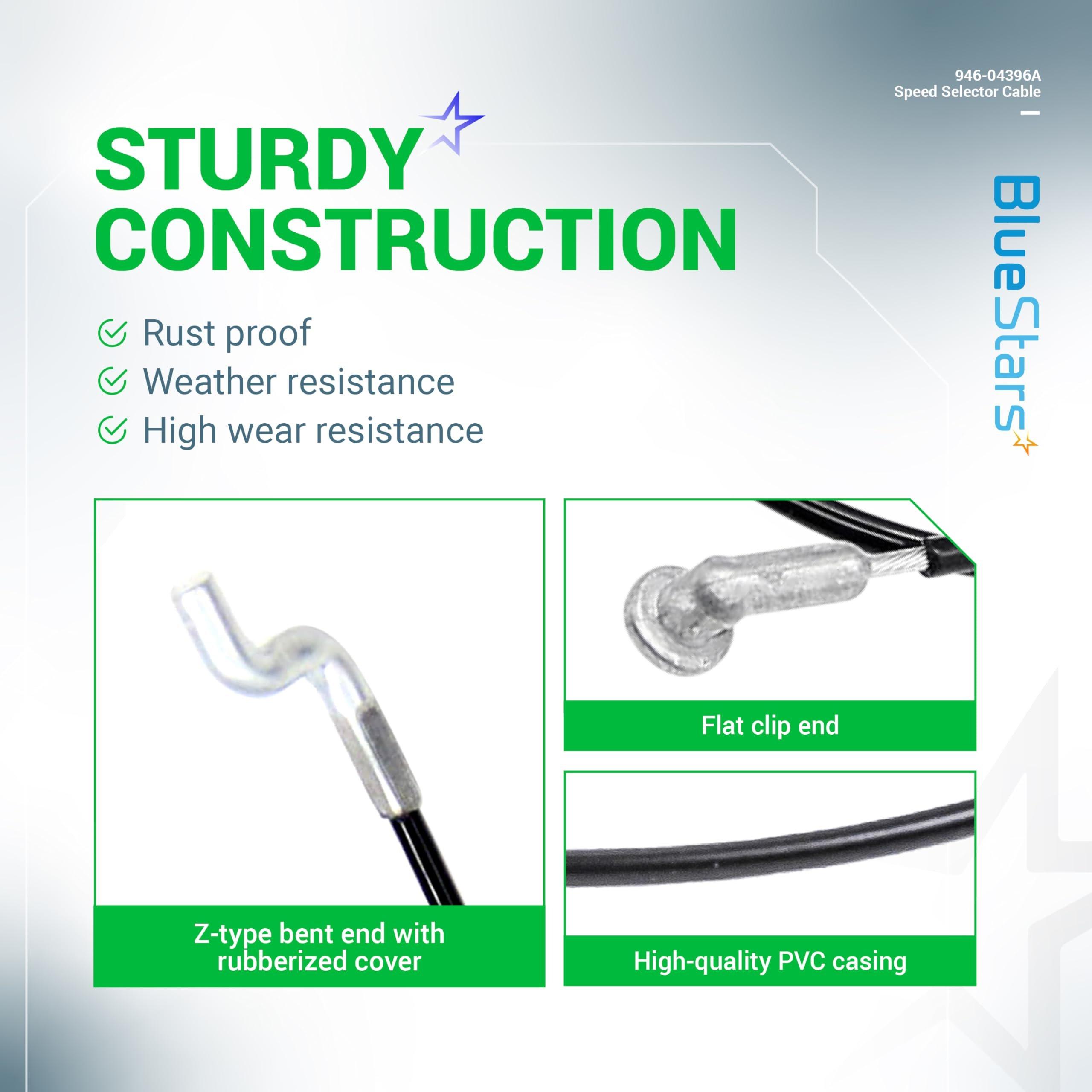 946-04396A 746-04396A Speed Selector Cable image 2