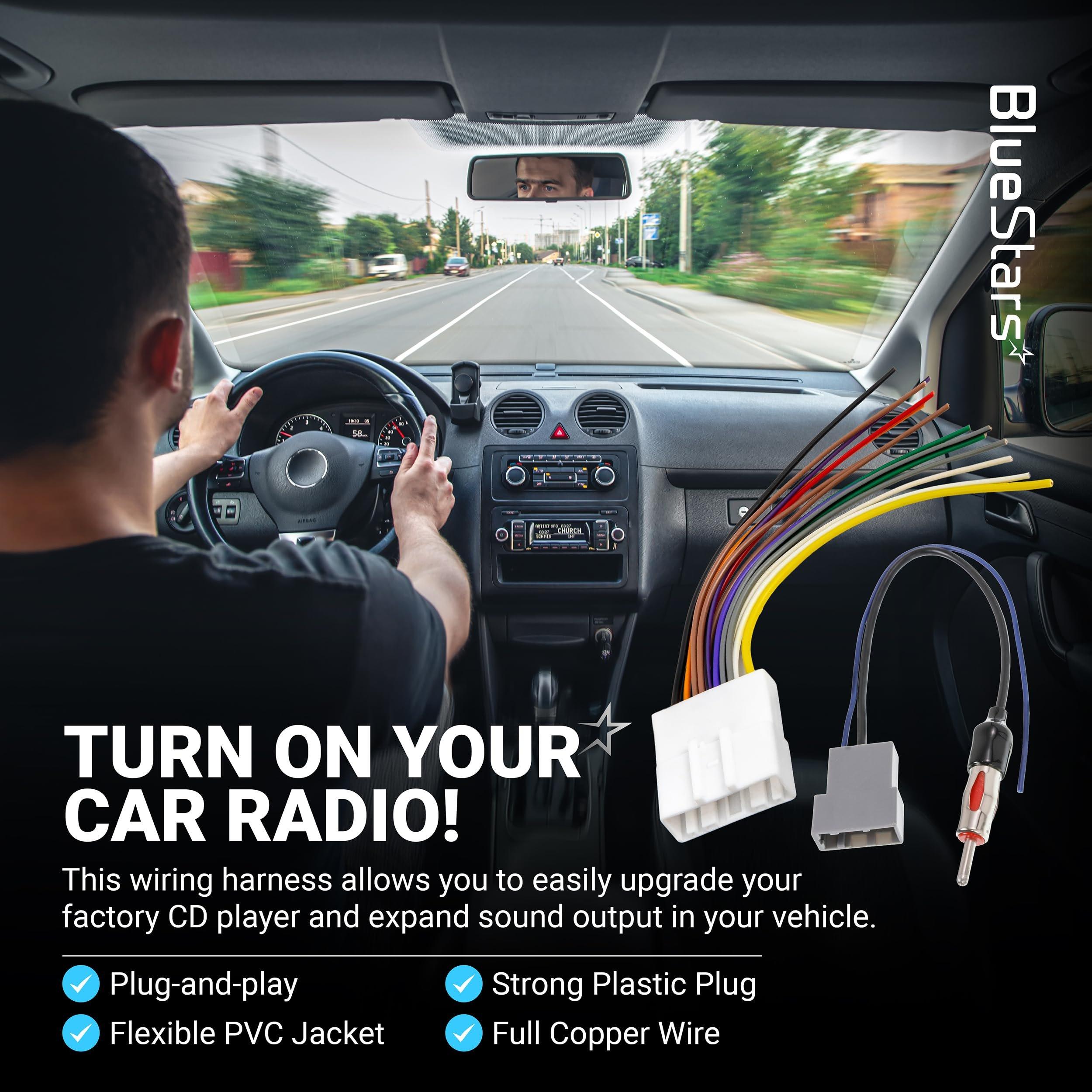 [Lifetime Warranty] Car Radio Wiring Harness Connector - for Nissan 2007-2019 Infiniti 2008-2013 Subaru 2008-2013 image 6