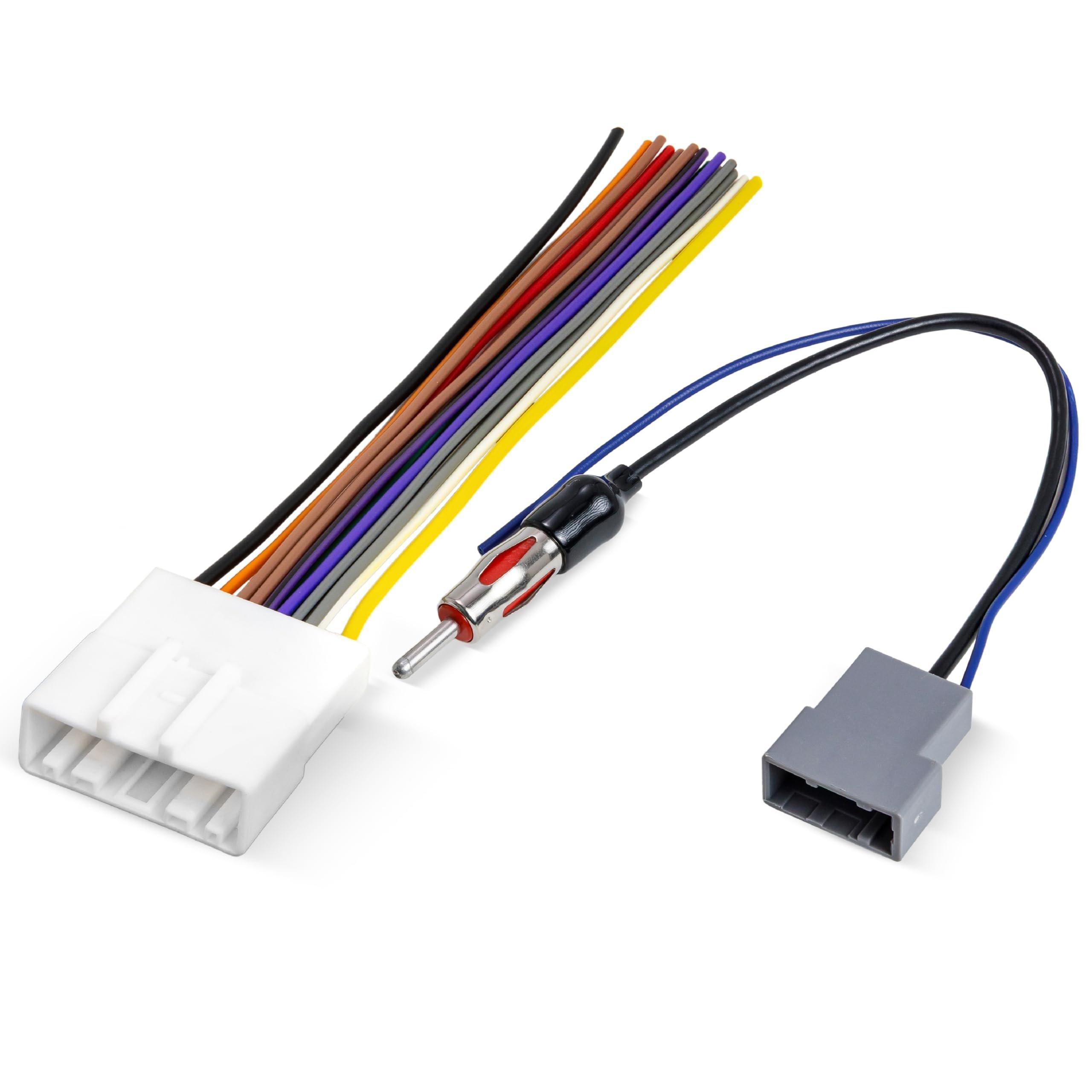 [Lifetime Warranty] Car Radio Wiring Harness Connector - for Nissan 2007-2019 Infiniti 2008-2013 Subaru 2008-2013 image 0