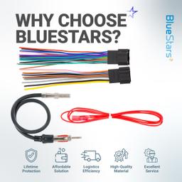 Car Radio Wiring Harness Connector - for Chevrolet 08-15 Express/07-14 Silverado/Sierra/Suburban GMC 07-14 Yukon 06-15 Savana 07-12 Cadillac Escalade thumbnail 8