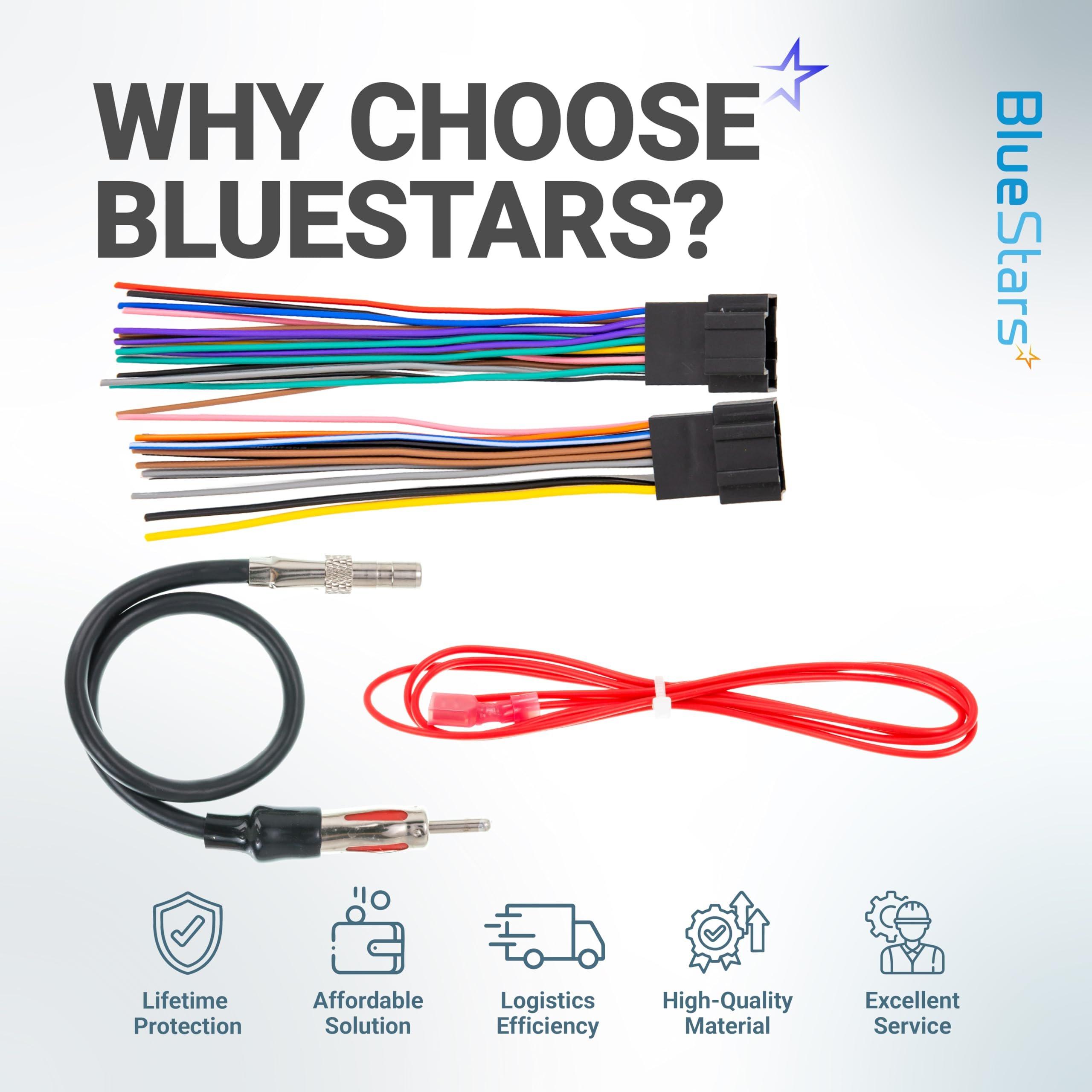 Car Radio Wiring Harness Connector - for Chevrolet 08-15 Express/07-14 Silverado/Sierra/Suburban GMC 07-14 Yukon 06-15 Savana 07-12 Cadillac Escalade image 8