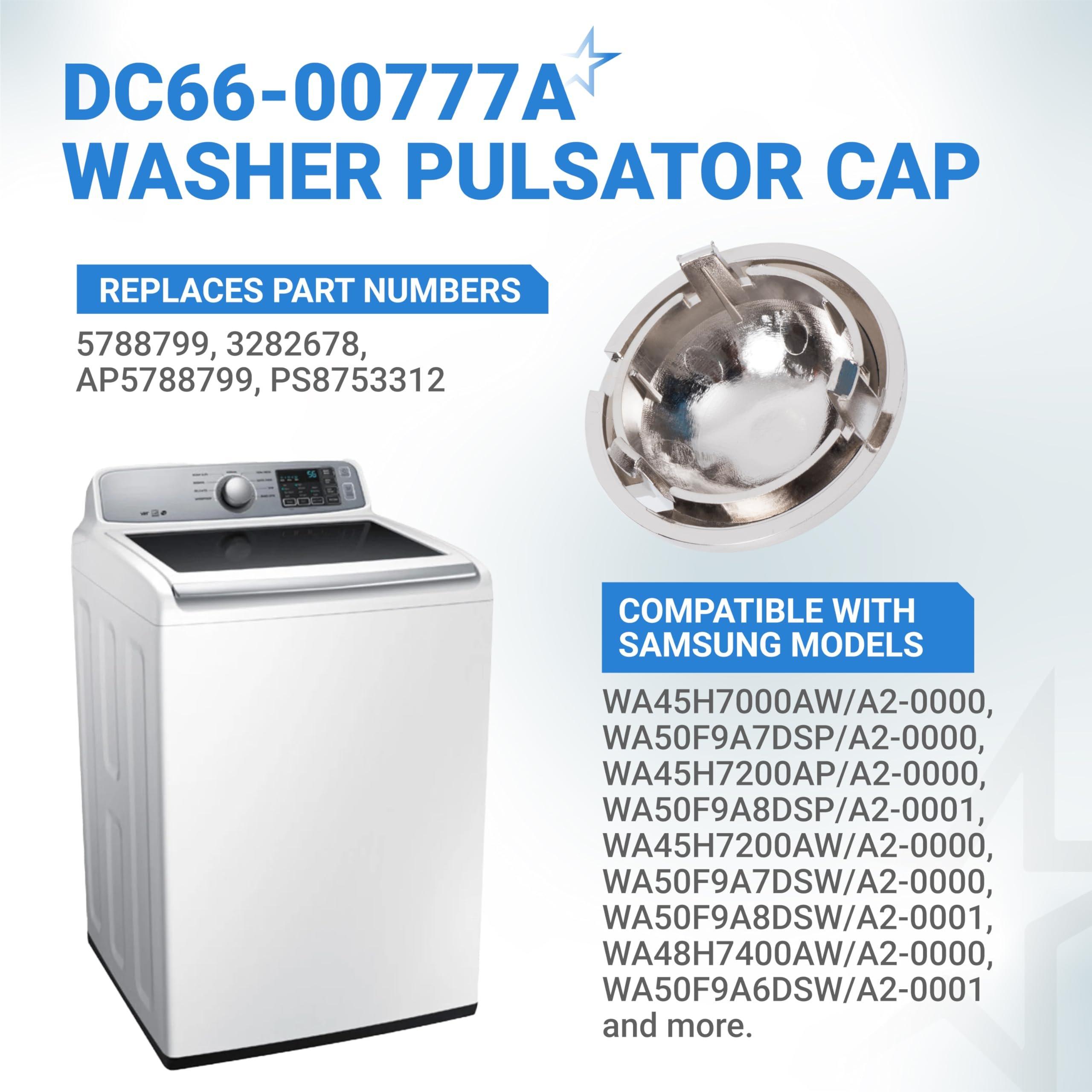 [Lifetime Warranty] DC66-00777A Washer Pulsator Cap Replacement - Compatible with Samsung Washers - Replaces 3282678 5788799 AP5788799 PS8753312 image 4