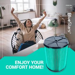 [Lifetime Warranty] VF6000 5-Layer HEPA Filter - Compatible with Ridgid 5-20 Gallon Wet Dry Vac Vacuums WD5500 WD0671 WD6425 WD7000 WD1280 WD1851 WD1680 WD1956 RV2400A 1400RV - Pack of 2 thumbnail 6