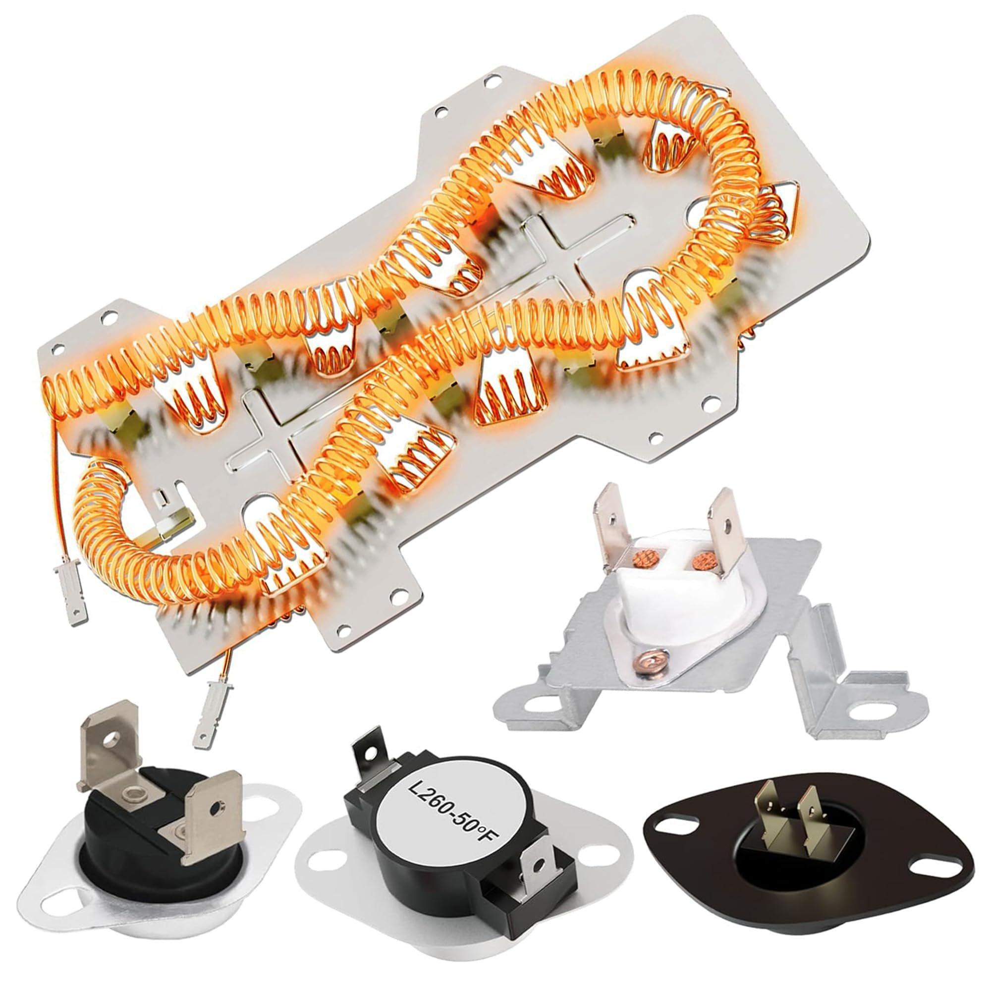 [Lifetime Warranty] Dryer Heating Element DV42H5000 DV40J3000 DV45H7000 DV400HDWR DVE50M7450 DV42H5200 DV42H5200EP DVE50R5400 DVE50R5200 DV220AEW image 0