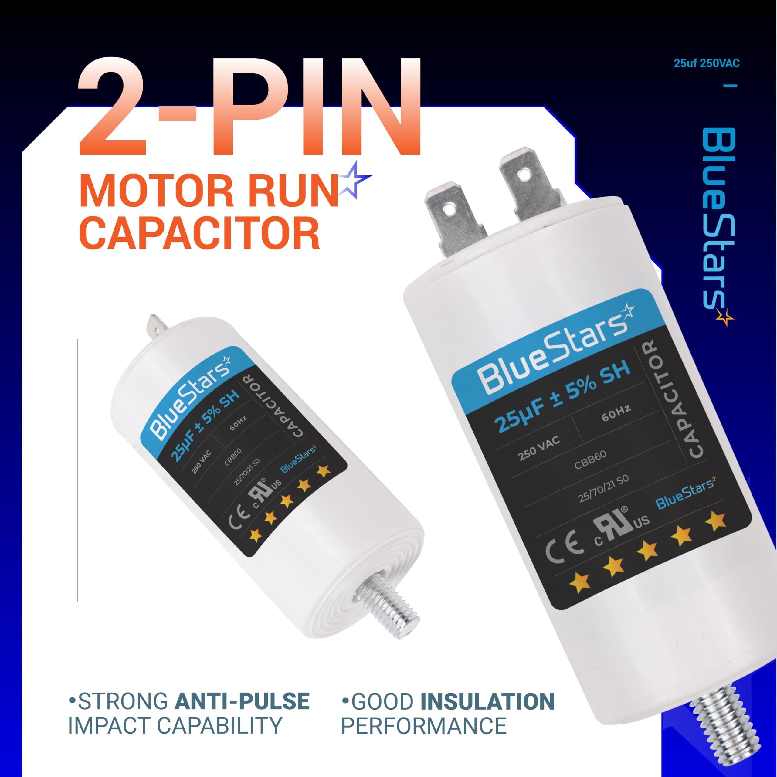 [Lifetime Warranty] 25 uF MFD 250 VAC CBB60 50/60 Hz Run Capacitor image 5