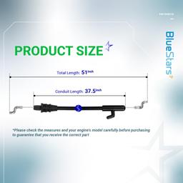 [Lifetime Warranty] 2 pcs 946-04661A Control Cable thumbnail 1