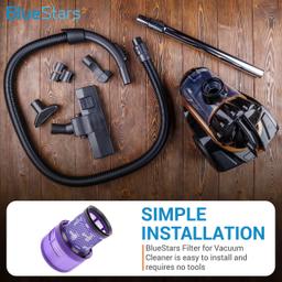 [Lifetime Warranty] 970013-02 Vacuum Filter Replacement for Dyson V11 Torque Drive V11 Animal V11 Complete V11 Extra V15 Detect Cordless Vacuum Cleaner thumbnail 5