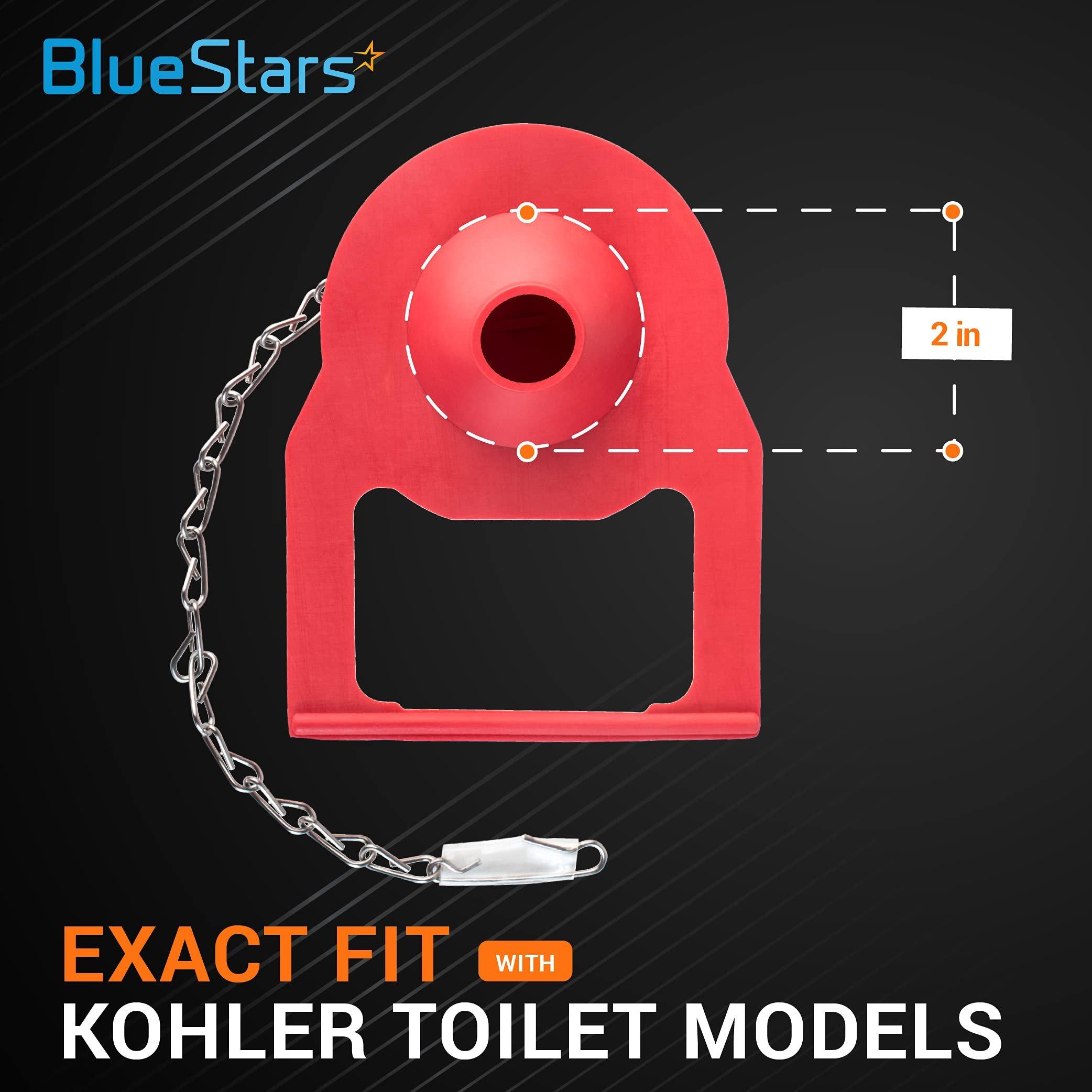 [Lifetime Warranty] 84995 & 1000490 Toilet Flapper - Compatible with Kohler Toilet - Pack of 2 image 4