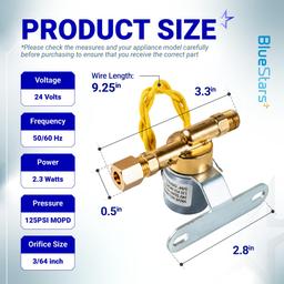 [Lifetime Warranty] 4040 Humidifier Solenoid Valve 24V Water Valve thumbnail 2