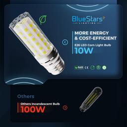 [Lifetime Warranty] 10W (100 Watt Equivalent) 1100 Lumens LED Light Bulbs thumbnail 5