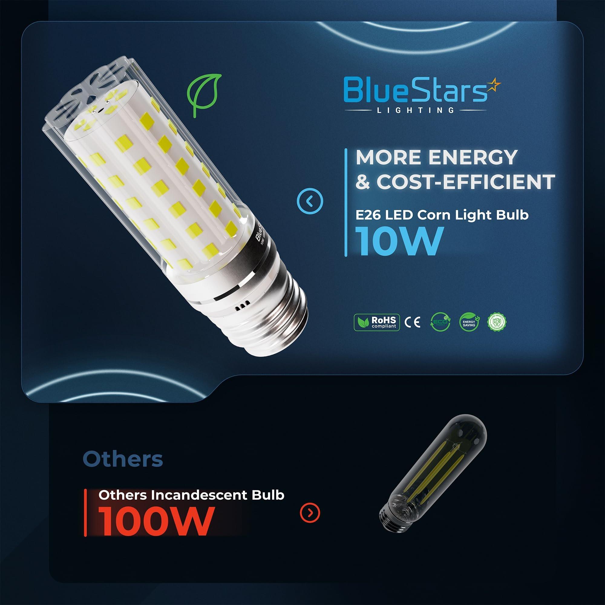[Lifetime Warranty] 10W (100 Watt Equivalent) 1100 Lumens LED Light Bulbs image 5