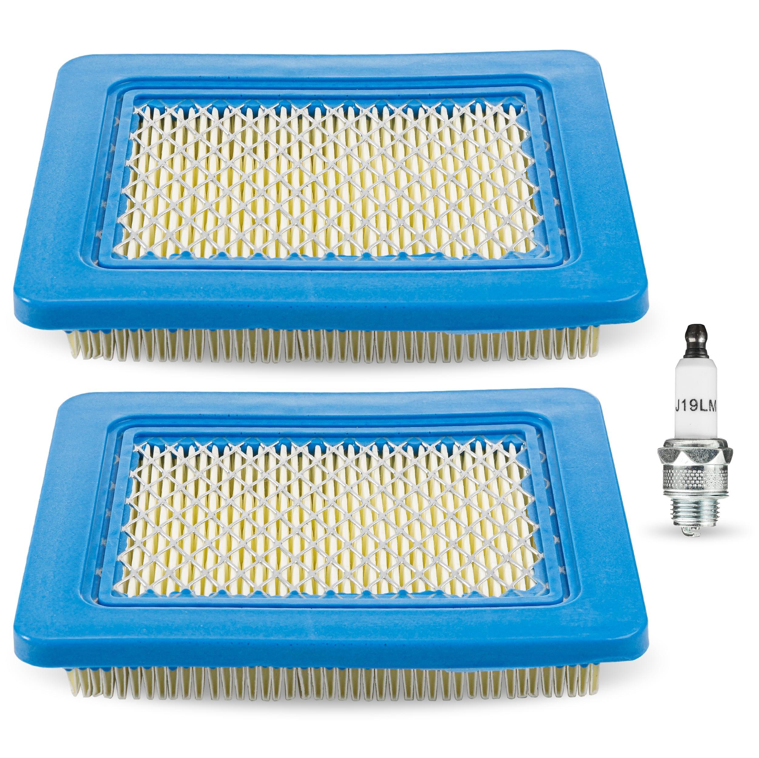 [Lifetime Warranty] 2 Pcs 491588S Air Filter 5062K Spark Plug image 0