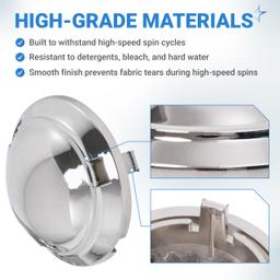 [Lifetime Warranty] DC66-00777A Washer Pulsator Cap Replacement - Compatible with Samsung Washers - Replaces 3282678 5788799 AP5788799 PS8753312 thumbnail 3