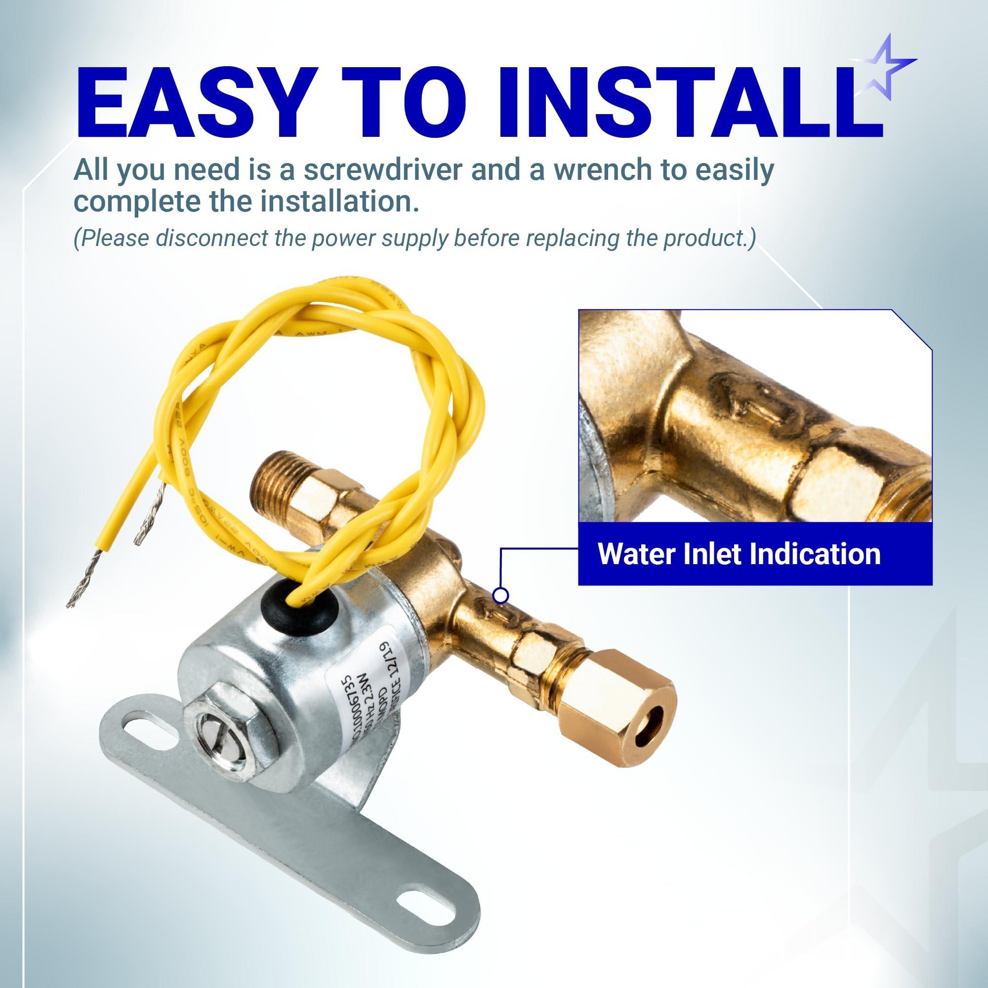 [Lifetime Warranty] 4040 Humidifier Solenoid Valve 24V Water Valve image 6