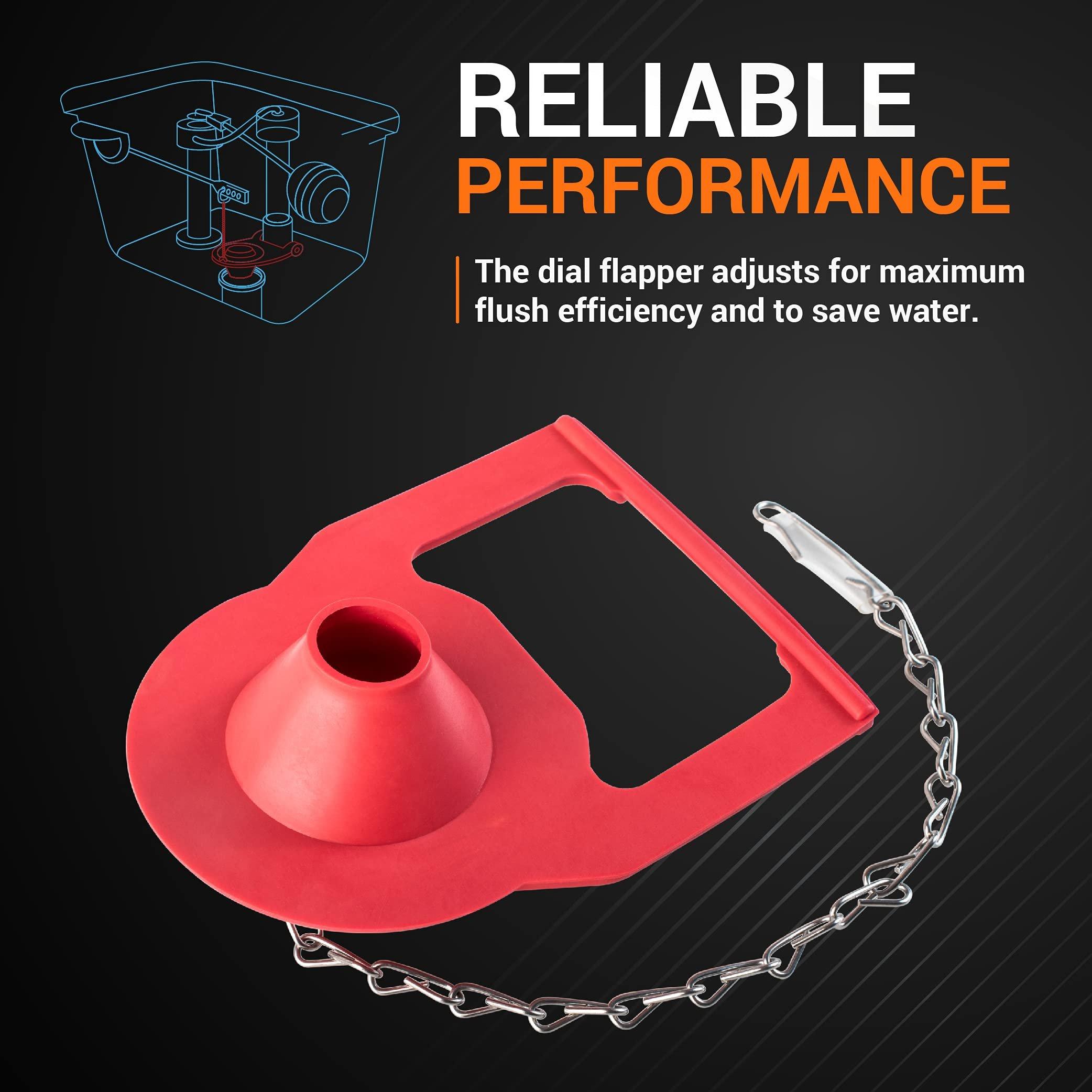 [Lifetime Warranty] 84995 & 1000490 Toilet Flapper - Compatible with Kohler Toilet - Pack of 2 image 2