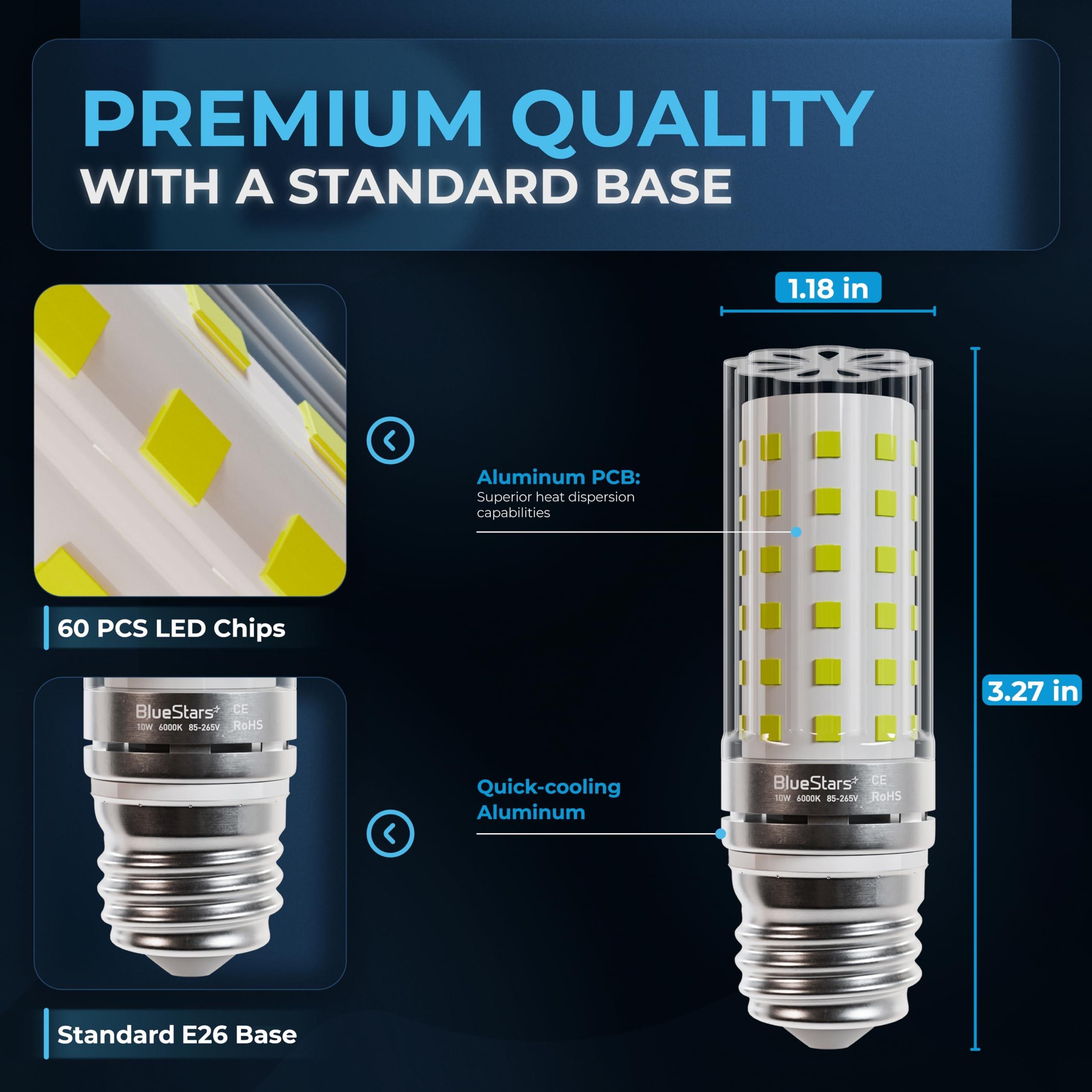 [Lifetime Warranty] 10W (100 Watt Equivalent) 1100 Lumens LED Light Bulbs image 2