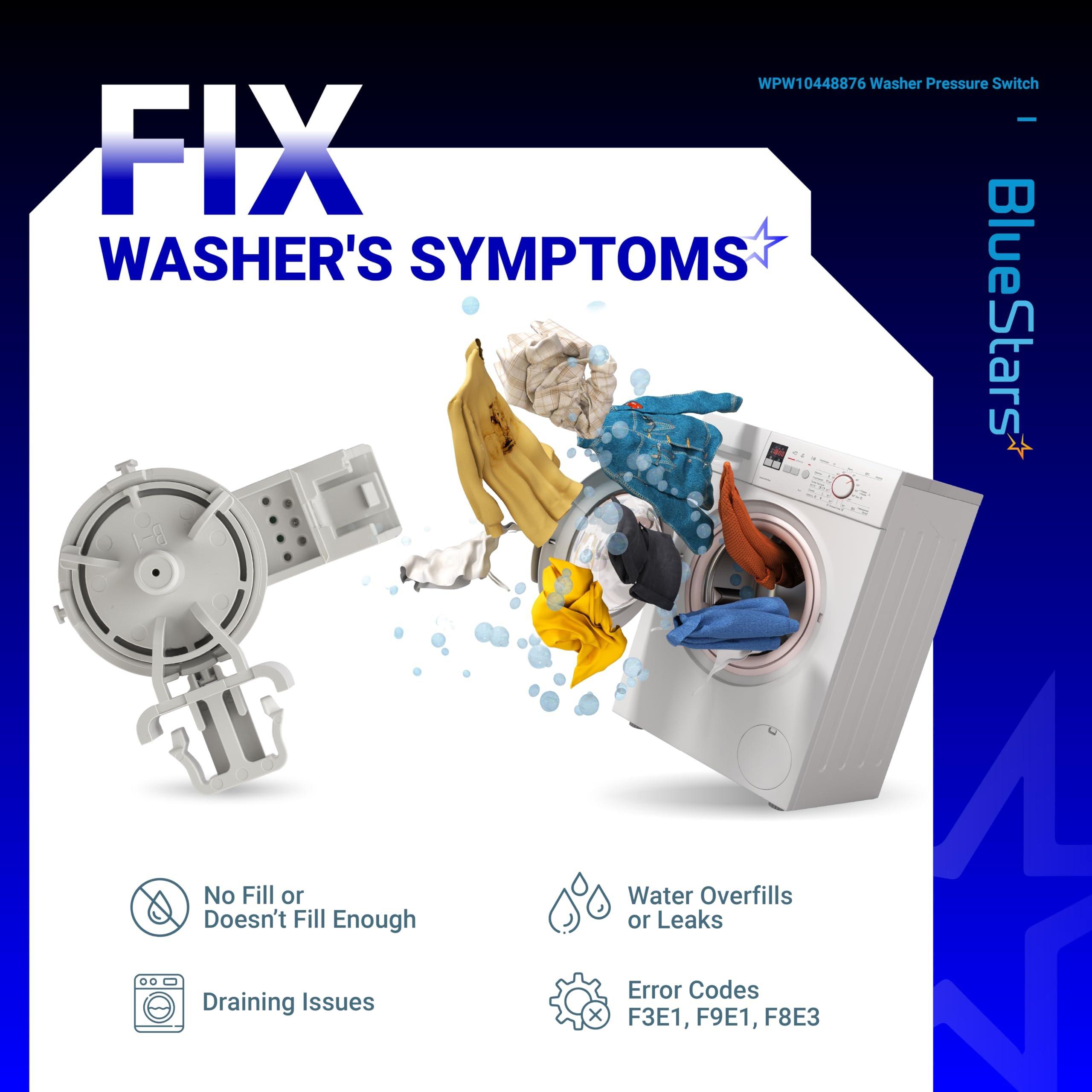 [Lifetime Warranty] WPW10448876 Washer Water Level Pressure Switch - Compatible with Whirlpool, Maytag, Amana, Kenmore Washer - W10448876 10448876 2312075 AP6021553 PS11754877 WPW10448876VP image 5