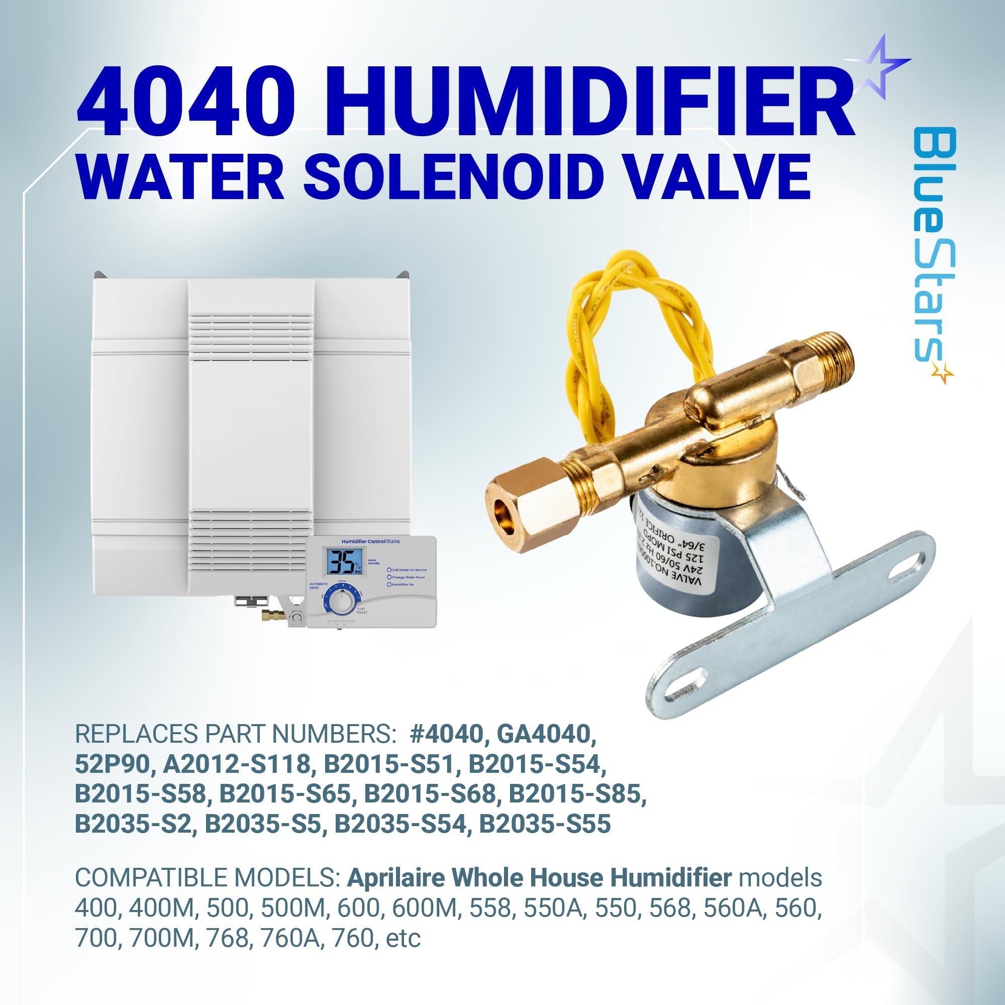 [Lifetime Warranty] 4040 Humidifier Solenoid Valve 24V Water Valve image 1