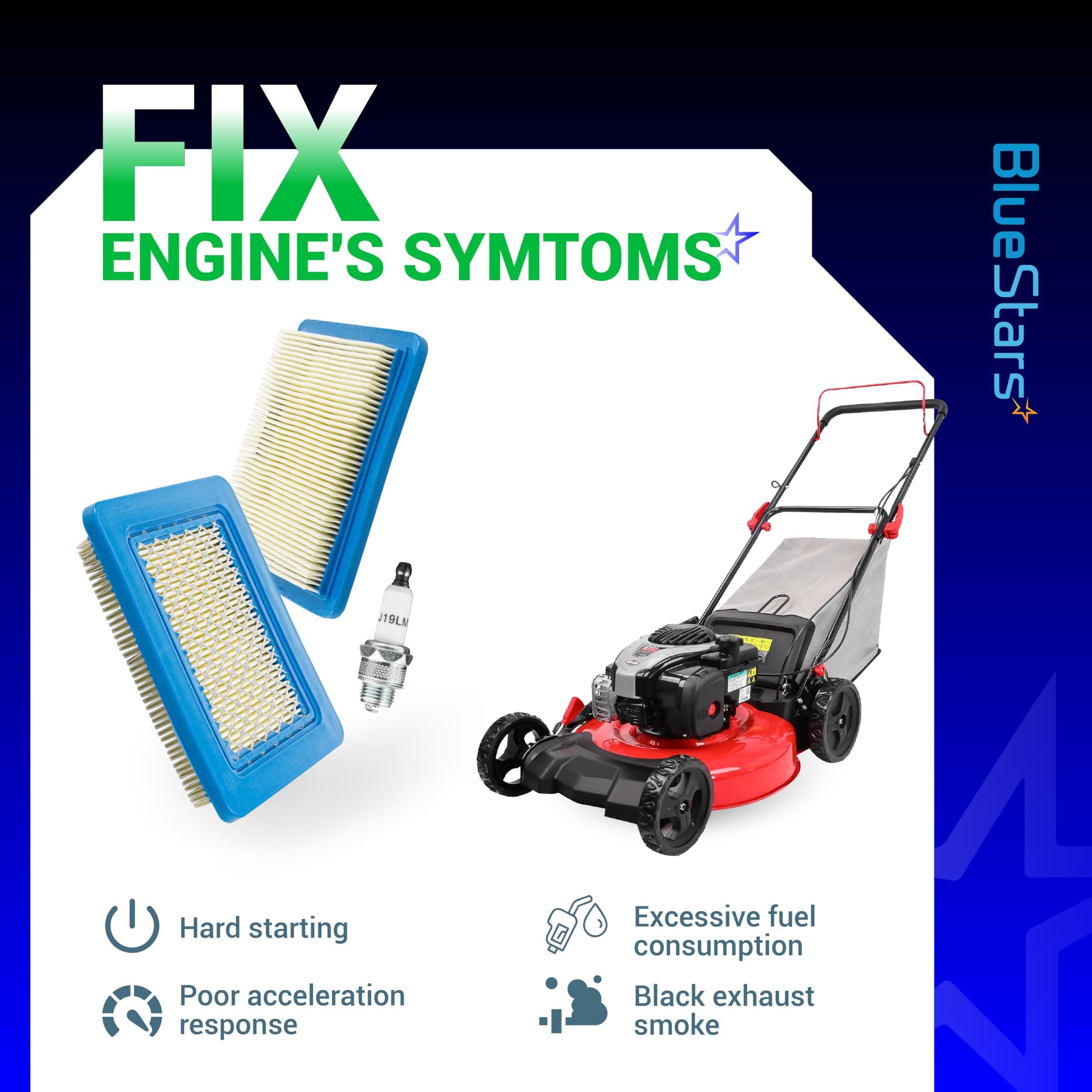 [Lifetime Warranty] 2 Pcs 491588S Air Filter 5062K Spark Plug image 6