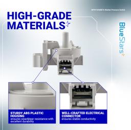 [Lifetime Warranty] WPW10448876 Washer Water Level Pressure Switch - Compatible with Whirlpool, Maytag, Amana, Kenmore Washer - W10448876 10448876 2312075 AP6021553 PS11754877 WPW10448876VP thumbnail 4