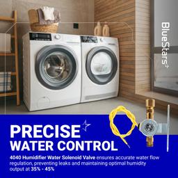 [Lifetime Warranty] 4040 Humidifier Solenoid Valve 24V Water Valve thumbnail 3