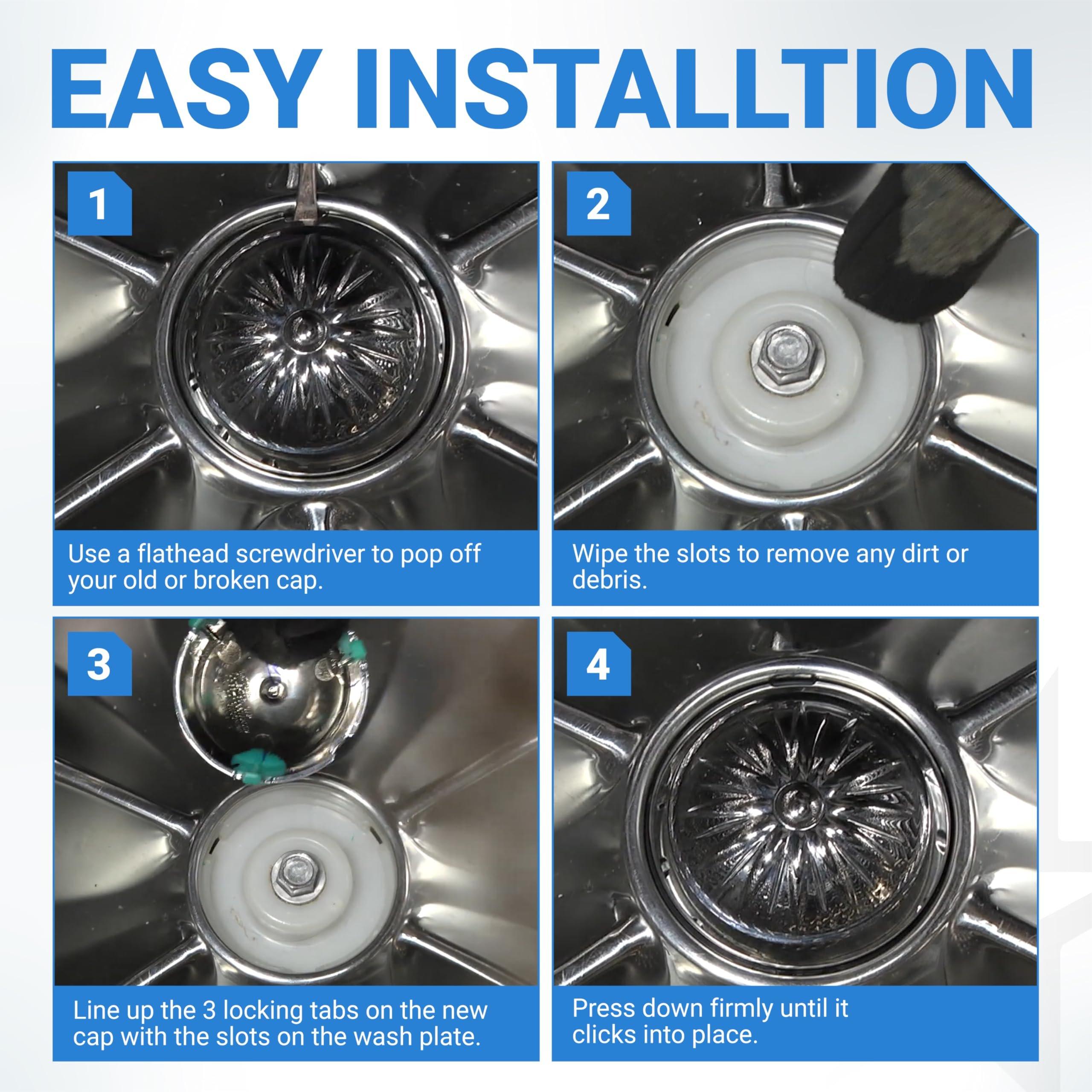 [Lifetime Warranty] DC66-00777A Washer Pulsator Cap Replacement - Compatible with Samsung Washers - Replaces 3282678 5788799 AP5788799 PS8753312 image 6