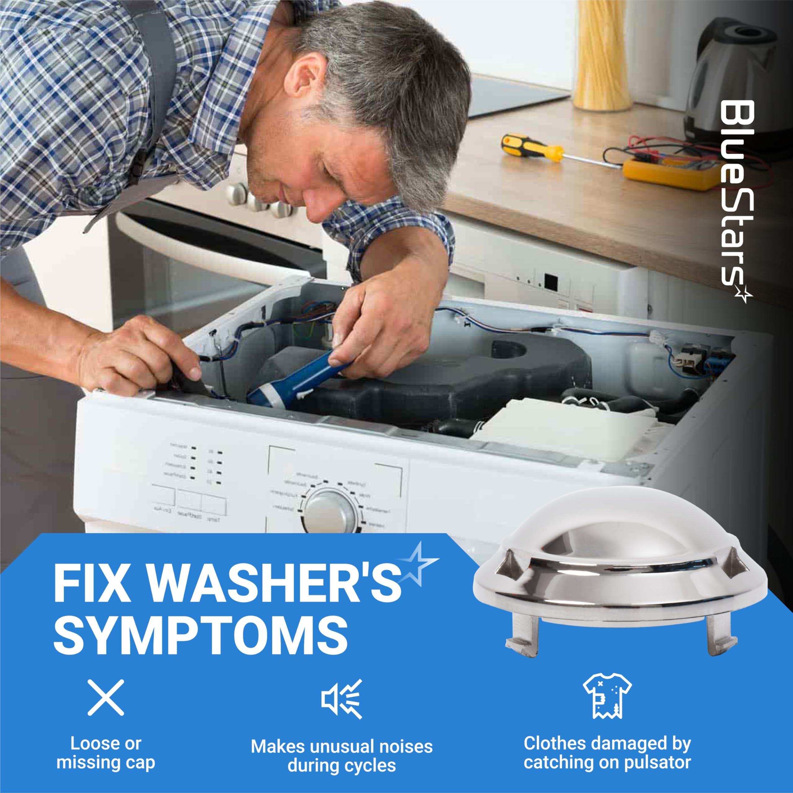 [Lifetime Warranty] DC66-00777A Washer Pulsator Cap Replacement - Compatible with Samsung Washers - Replaces 3282678 5788799 AP5788799 PS8753312 image 2