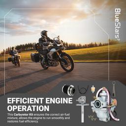 Carburetor Kit for Honda CRF50F 2004-2012 Honda Z50RD 1986, Z50R 1979-1999, Z50A 1972-1978 Mini Trail 50 Mini Bike Carb thumbnail 3
