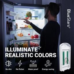 [Lifetime Warranty] W11527432 Refrigerator Light, 6000K Bright White - Compatible with Whirlpool Maytag WRX735SDH200 WRX735SDBM02 WRX735SDBM03 - Replaces W11101384 W11333374 W11387579 W11042554 thumbnail 2