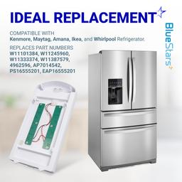 [Lifetime Warranty] W11527432 Refrigerator Light, 6000K Bright White - Compatible with Whirlpool Maytag WRX735SDH200 WRX735SDBM02 WRX735SDBM03 - Replaces W11101384 W11333374 W11387579 W11042554 thumbnail 4