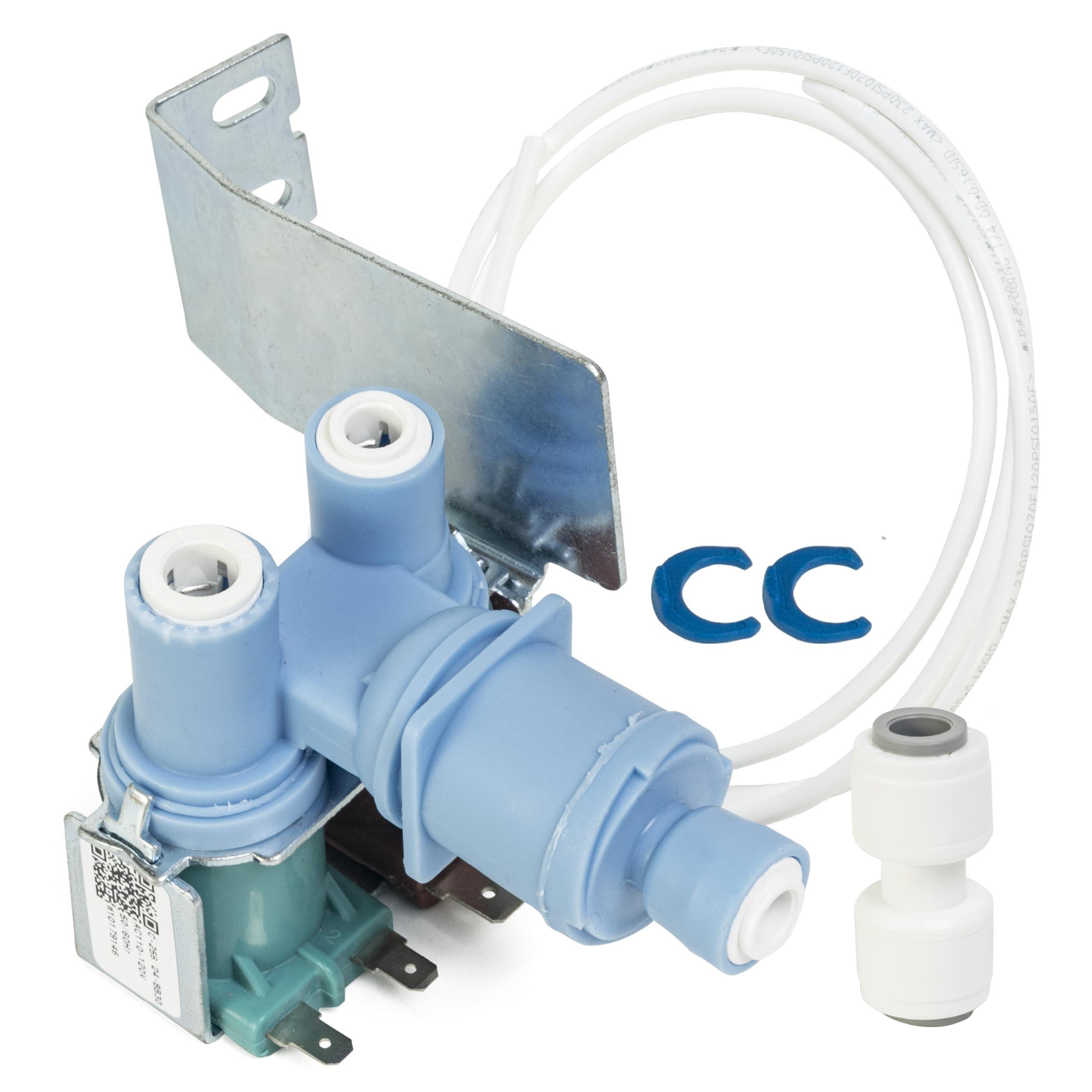 [Lifetime Warranty] W10408179 Water Inlet Valve for Refrigerator Kenmore Whirlpool KitchenAid - Replaces WPW10179146 W10155357 W10179146 WPW10179146VP W10408179 1938614 2186486 image 0