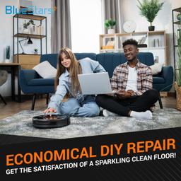 [Lifetime Warranty] Main Brush Rollers Replacement for Ecovacs Deebot OZMO T8, T8 AIVI, T9, N8, N8+, N8 Pro Plus, X1, X1 Turbo, X1 Plus, T10 Plus, 920, 950, T5, N10 Plus - Pack of 2 thumbnail 6