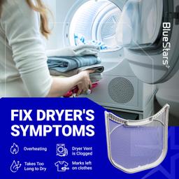 [Lifetime Warranty] ADQ56656403 Lint Filter Replacement - 11.2" x 10.9" Dryer Lint Filter Trap Screen Strainer - Replaces 4960837 AP7012980 PS16546780 thumbnail 5