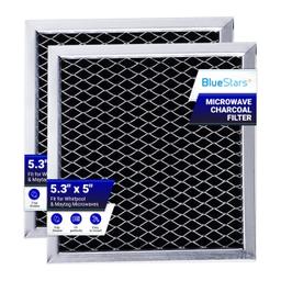 [Lifetime Warranty] 8206230A Microwave Charcoal Filter 5.3" x 5" – Compatible with Whirlpool & Maytag – Replaces 8206230 AP4299744 PS1871363 - Pack of 2 thumbnail 0