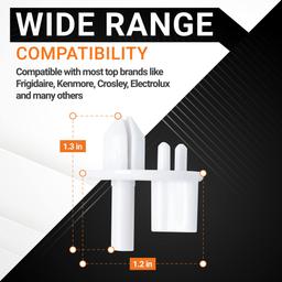 [Lifetime Warranty] 241993101 Refrigerator Crisper Cover Support Replacement - Compatible with Frigi.daire & Kenmore Refrigerators - Replaces AP4427109 1513082 240423701 7241993101 thumbnail 2