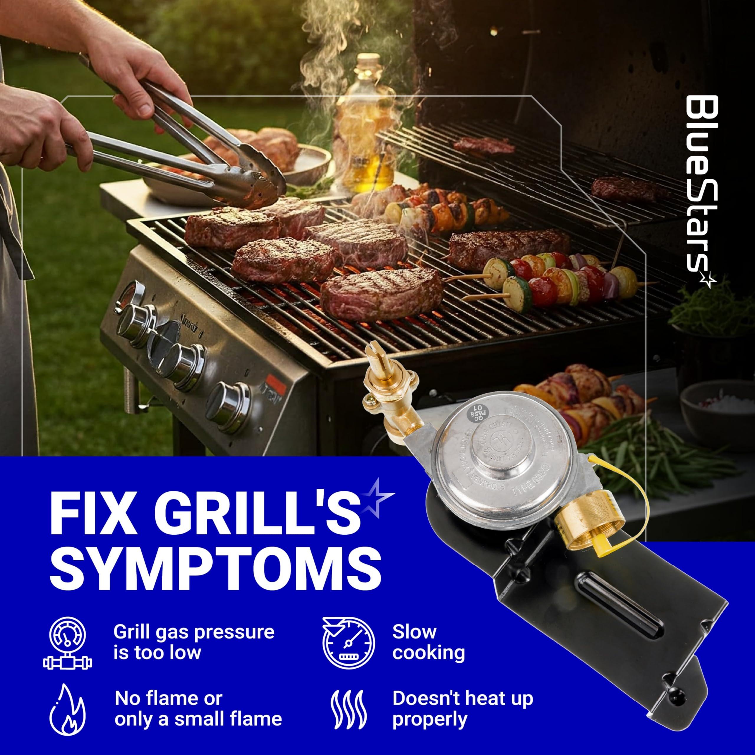 [Lifetime Warranty] [CSA Certified] 64866 Weber Gas Grill Valve Regulator - Fit Q1000 Q1200, Control Valve Regulator for Weber image 6