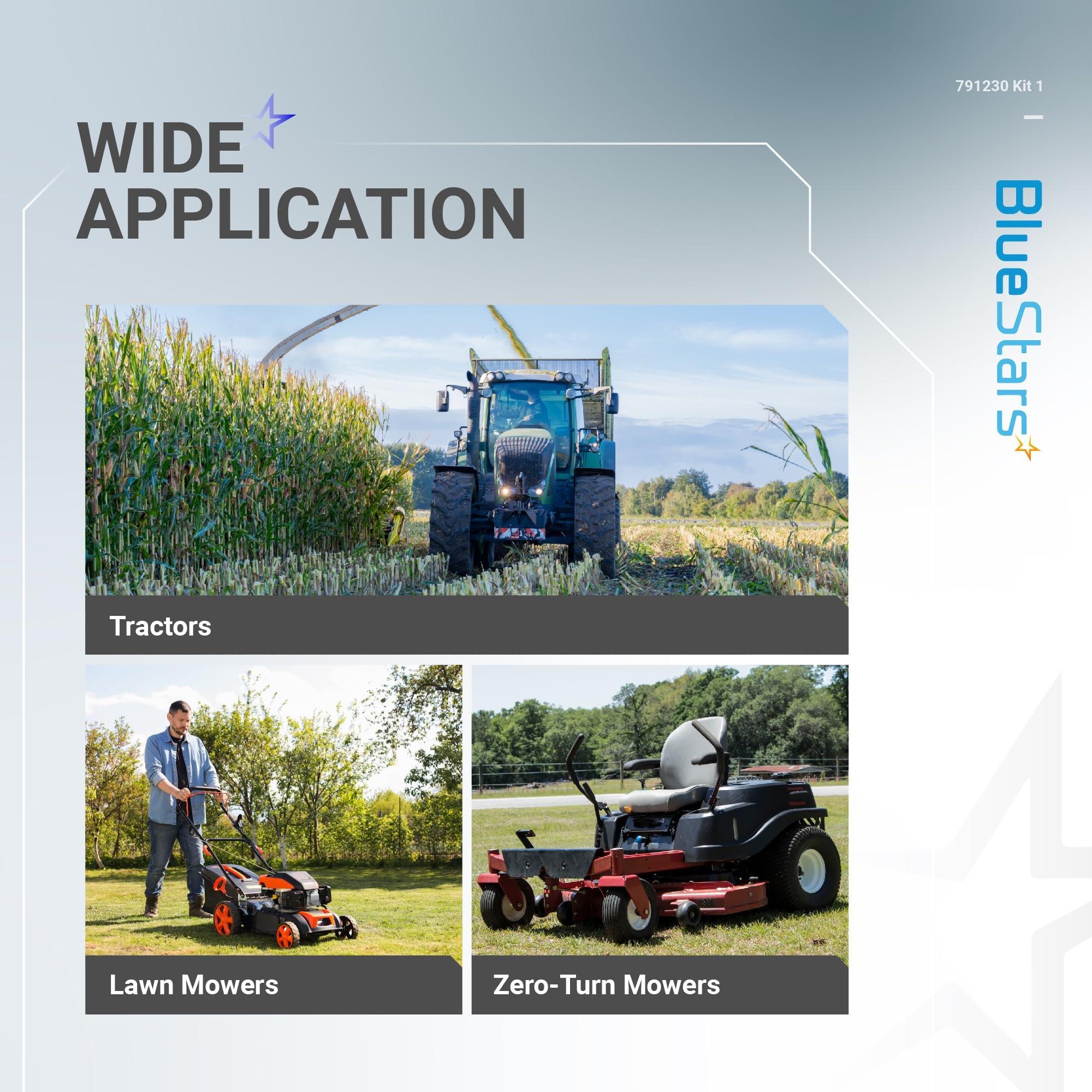 [Lifetime Warranty] 791230 Carburetor Kit - Compatible with B&S 445677 405777 406777 407777 20-25 HP 4 Cycle V-Twin Engine, J-Deere LA120 LA130 LA135 LA140 LA150 LA145 - Replaces 799230 699709 499804 MIA10632 image 4