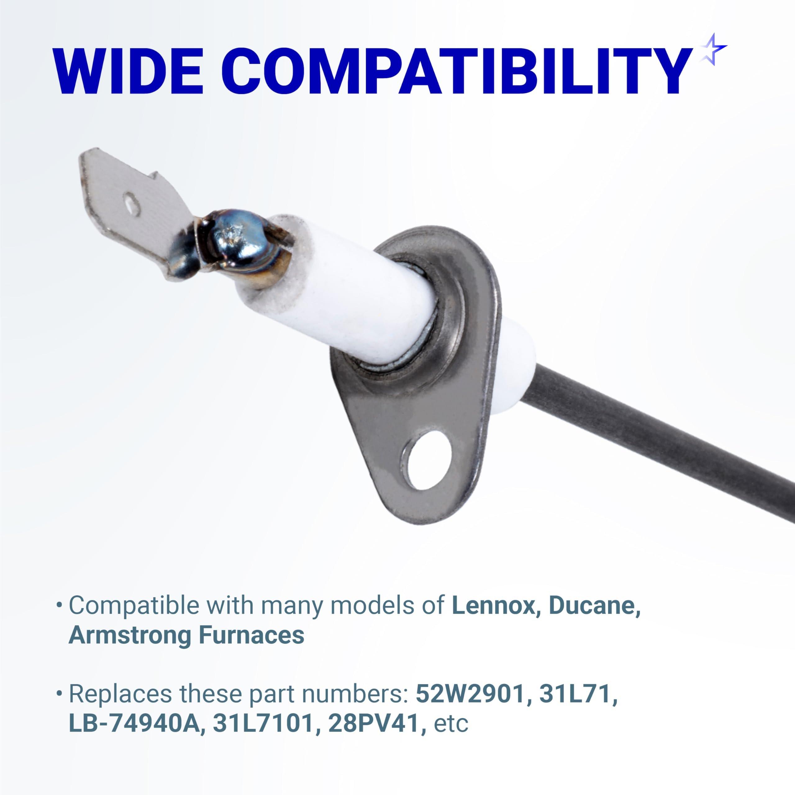 [Lifetime Warranty] 52W29 Furnace Flame Sensor - Pack of 2 image 4