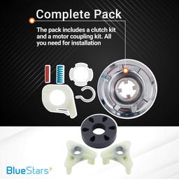 [Lifetime Warranty] 285785 Washer Clutch Assembly Kit & 285753A Motor Coupling - Fit for Whirlpool Kenmore Washers - Replaces 285331 3351342 3946794 3951311 AP3094537 thumbnail 3